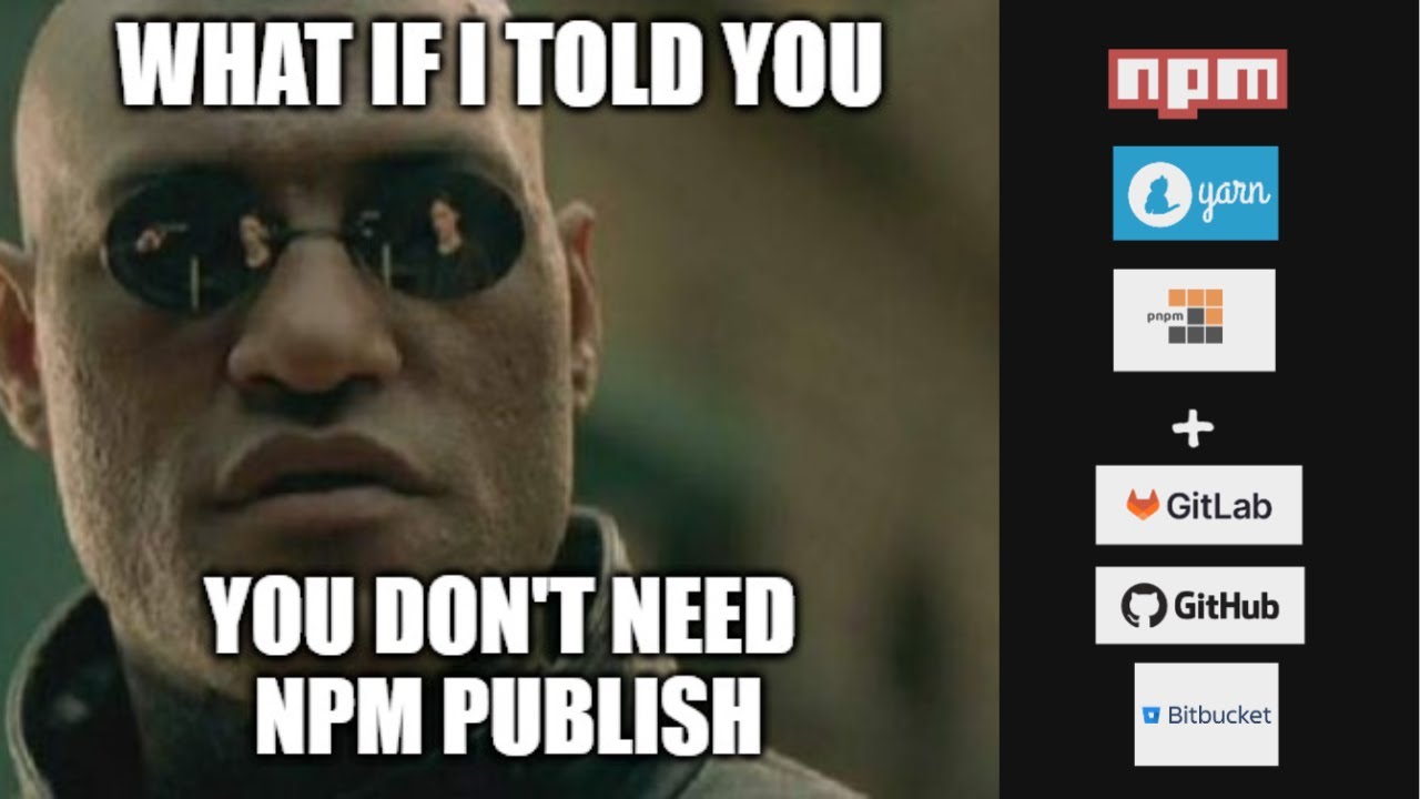 Install npm packages via git 🚀 The UI Dawg